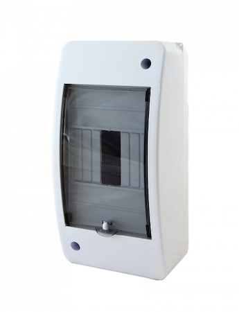 TDM ELECTRIC SQ0907-0004 Бокс КМПн 2/4 для наруж. уст. с крышкой IP42 TDM